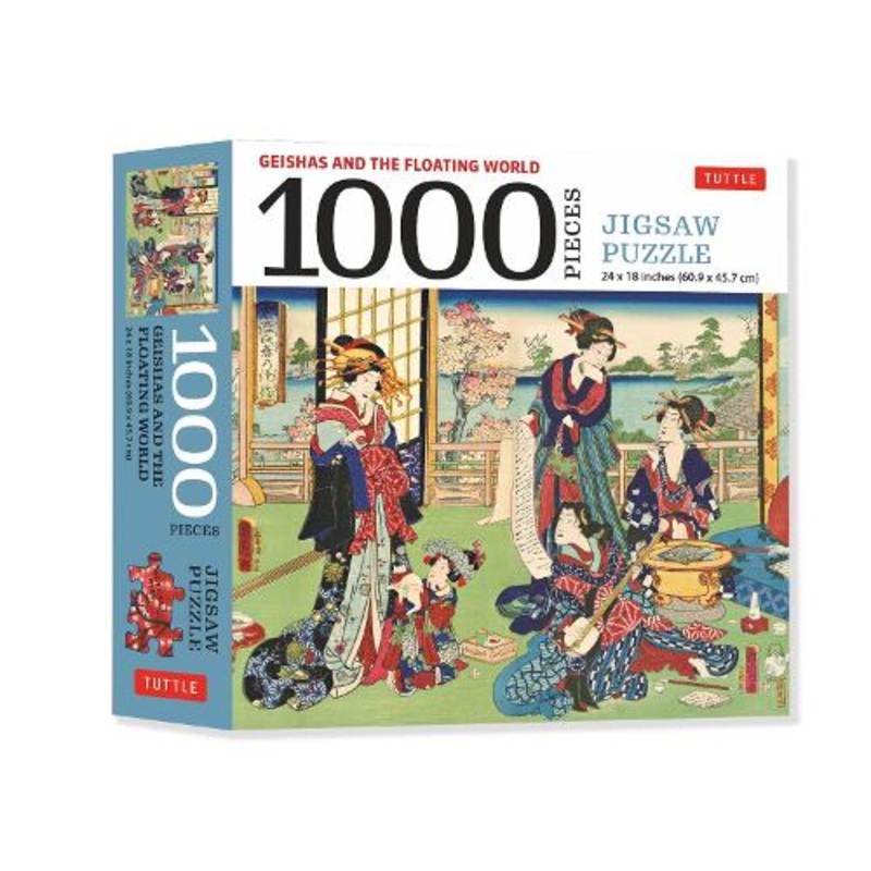 Geishas and the Floating World - 1000 Piece Jigsaw Puzzle