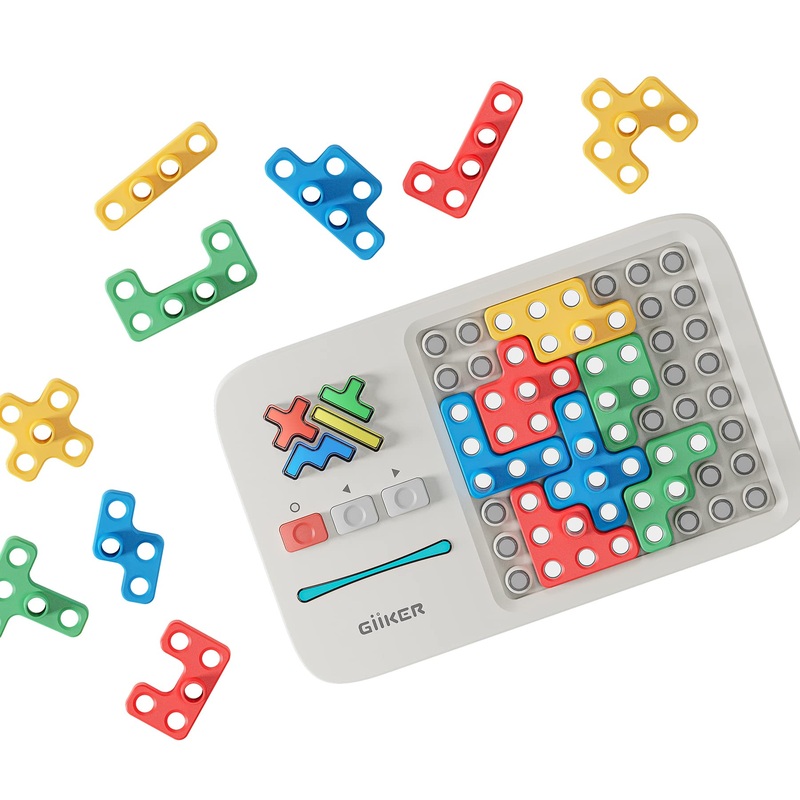 GiiKER Super Blocks Patroon Matching Puzzelspellen, Origineel 1000+ Uitdagingen Brain Teaser Speelgoed voor kinderen en tieners, Verjaardagscadeau, Reisspellen voor roadtrips