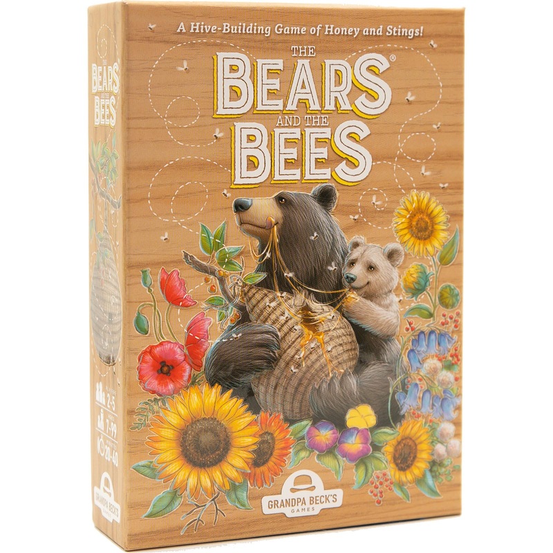 Grandpa Beck's Bears and The Bees Hive Board Game, Multicolor, 14.3x10.1x3.3cm (SSQ-192
