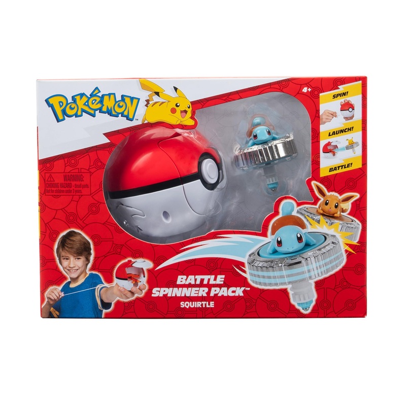 PKW - Pokmon Battle Spinner Pack (Squirtle & Pok Ball) (EMEA EXCLUSIVE
