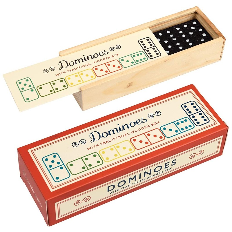 Rex London Dominoes in a Wooden Box