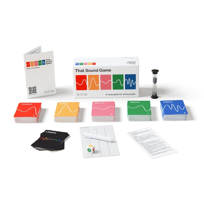 That Sound Game A Noisy for Weird People - Ideal Games for Adults & Teens, Drinking Games, Uni, Birthdays & Hen Party Games - Fun Games for Adults and Teens (14+
