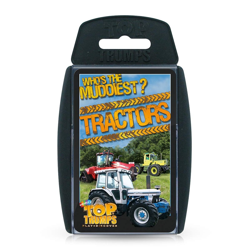 Top Trumps Juego de Cartas Specials Top 30 Tractors, descubre Datos interesantes en Este Juego Educativo Lleno Incluyendo Cuando se Hizo el Ford MOM/H, 2 Jugadores ms es un Gran Regalo para Mayores