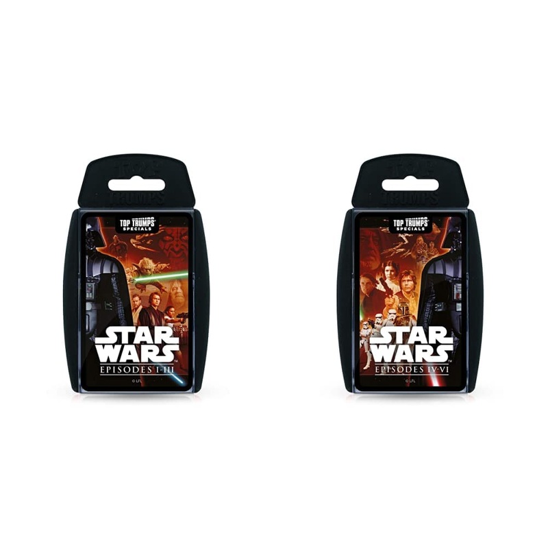 Top Trumps Star Wars Episoden 1-3 Specials Kartenspiel