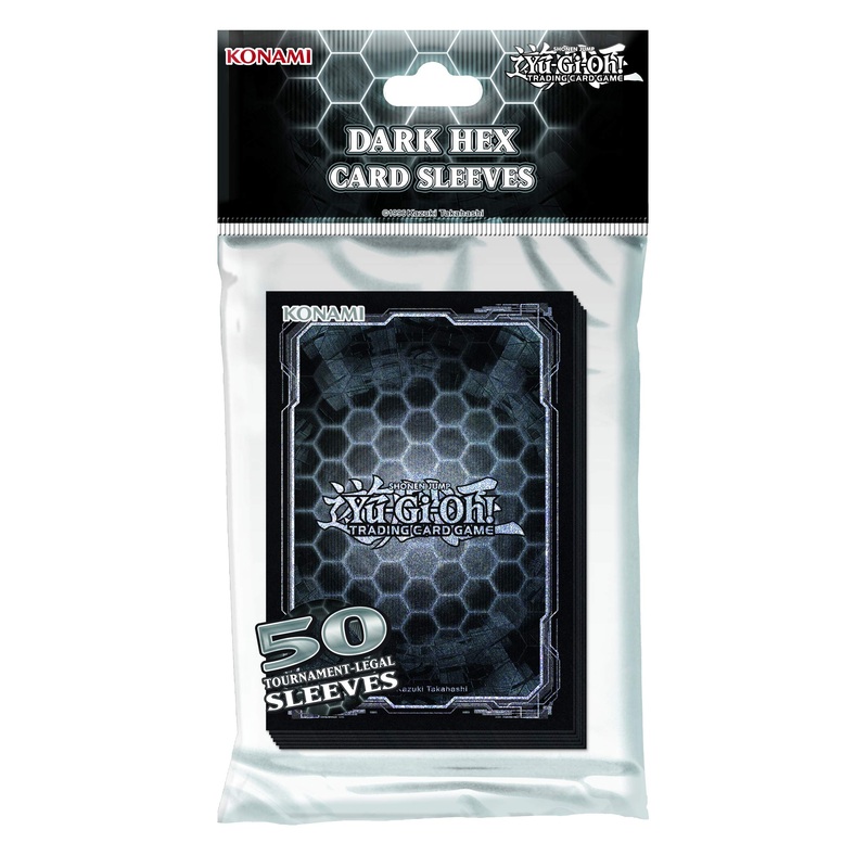 Yu-Gi-Oh! - Dark Hex Card Sleeves (50 Pack