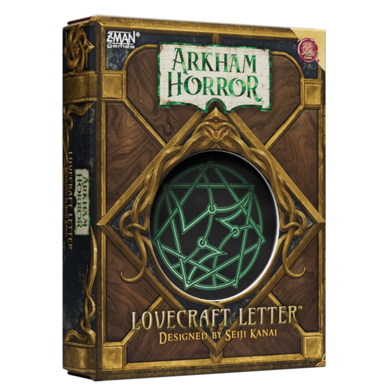 Z-Man Games | Arkham Horror: Lovecraft Letter | Card Game | Ages 14+ | 2-6 Players | 20+ Minutes Playing Time