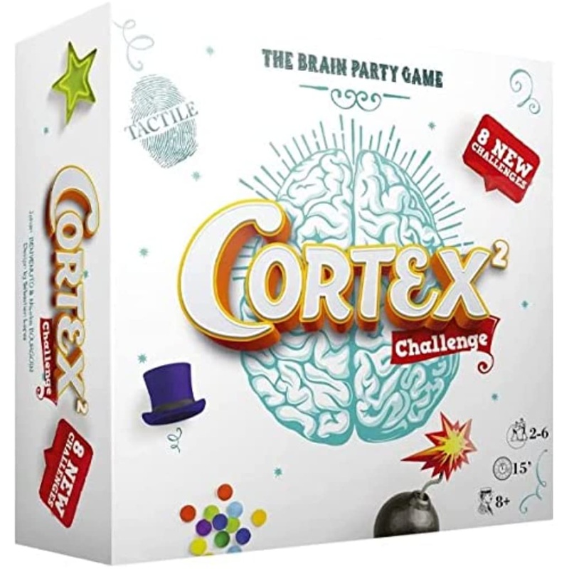 Zygomatic | Cortex Challenge: 2nd Edition | Card Game | Ages 8+ | 2-6 Players | 15 Minutes Playing Time