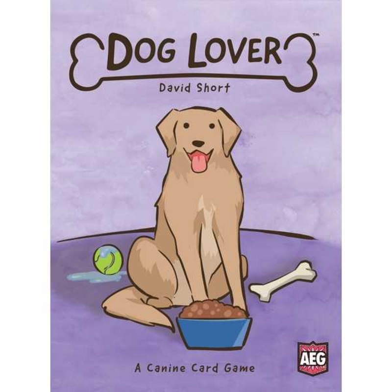 Alderac Entertainment Group (AEG) Dog Lover, Card Game, Rescue Beloved Dogs, Train New Tricks, Ages 10+, 2-4 Players, 30 Min, Alderac Entertainment Group (AEG