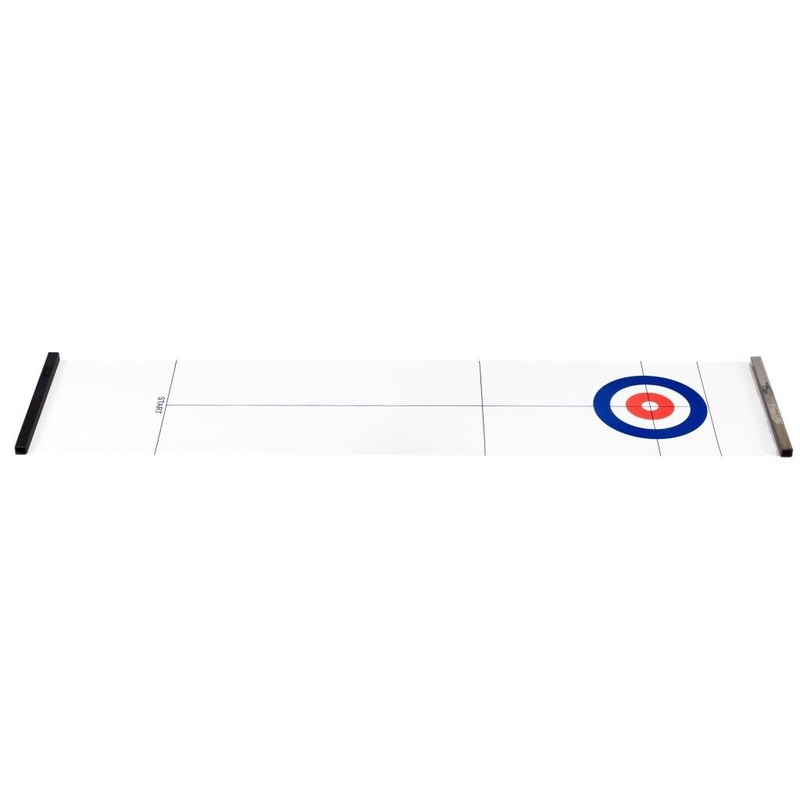 Clown Games - Clown Games (120 cm) Table Haut Curling Game con 8 pietre - 1 conteggio