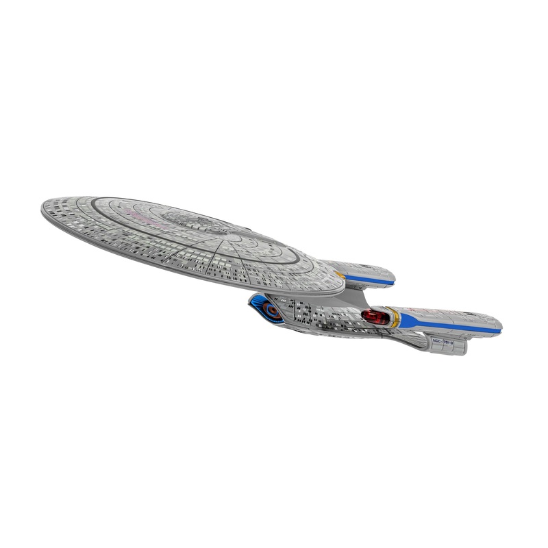 Corgi CC96611 Star Trek - USS Enterprise NCC-1701-D (The Next Generation) Corgi - TV Film License and Event Die-Cast Collectible Model