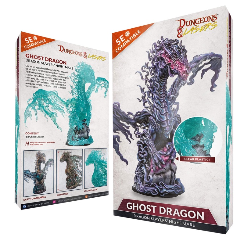 Dungeons & Lasers: Ghost Dragon | 5E Compatible