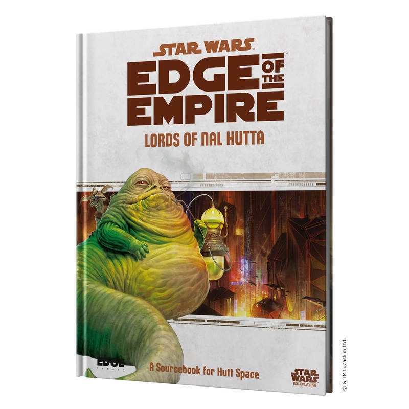 EDGE Studio Star Wars Edge of The Empire Lords of Nal Hutta SOURCEBOOK | Roleplaying Game | Strategy Game for Adults and Kids | Ages 10+ | 3-5 Players | Average Playtime 1 Hour | Made