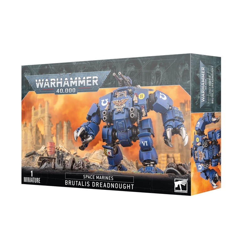 Games Workshop - Warhammer 40,000 - Space Marines: Brutalis Dreadnought, Blue