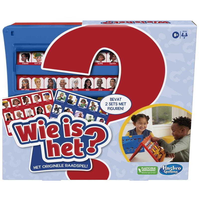 Hasbro - Bordspel - Wie is het?