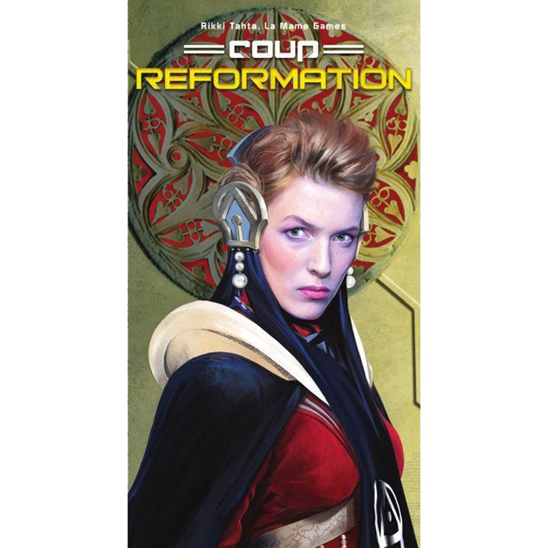 Indie Board & Card IBCCOR2 Coup Reformation 2nd Edition Expansion Card Game, Multicolor, 3.18 x 10.16 x 15.24 cm