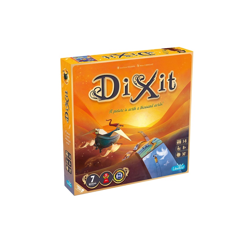 Libellud Dixit Board Game Ages 8+, 3 to 8 Players, 30 Minutes Playing Time, Mixed