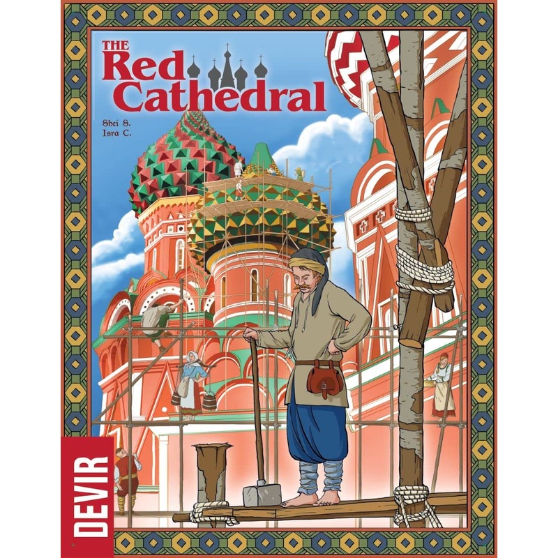 Thames & Kosmos | Devir | BGRECML | The Red Cathedral | BGRECML | Strategic Board Game | Euro Board Game | 1-4 Players | Ages 10+