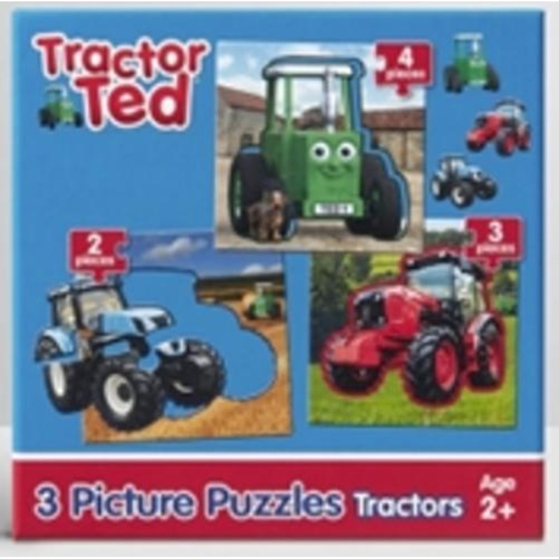 Tractor Ted 3 Picture Puzzles Tractors