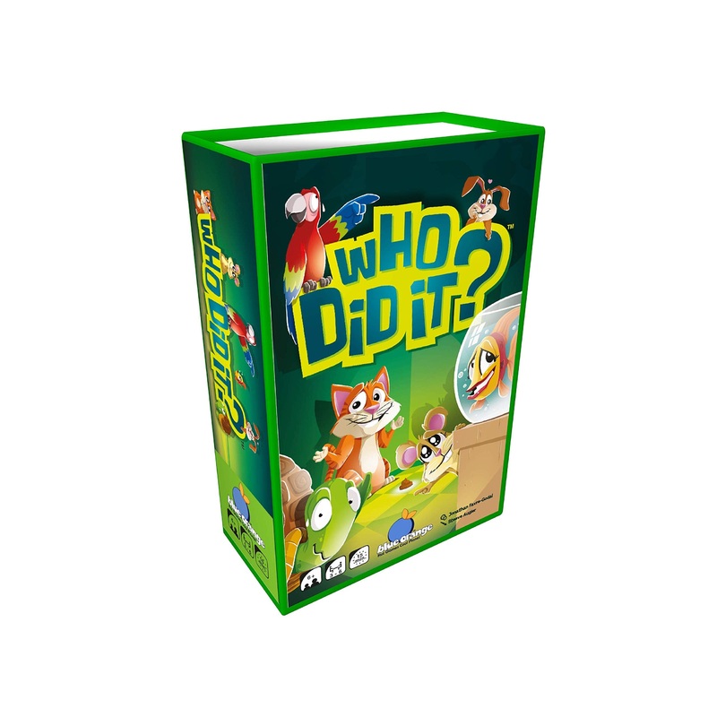 Who Did it ? - Juego de Cartas en Multilenguaje (Incluye Espaol
