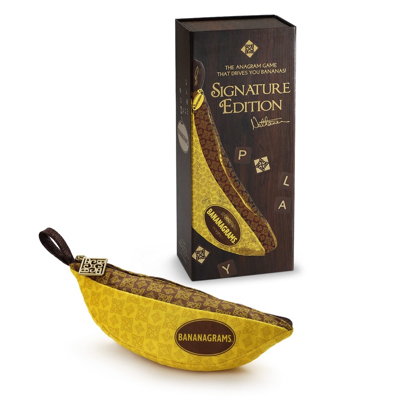 BANANAGRAMS Signature Edition  exklusiv bei Amazon, Wortspiel, ab 7 Jahren, 18 Spieler, 30 Minuten Spieldauer