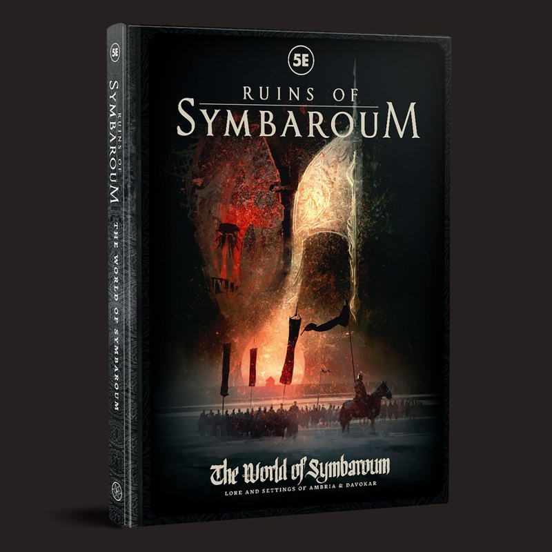 Free League Publishing: Ruins of Symbaroum 5E- The World of Symbaroum - Hardcover RPG Supplemental Book, Expand Lore, Settings, History & More