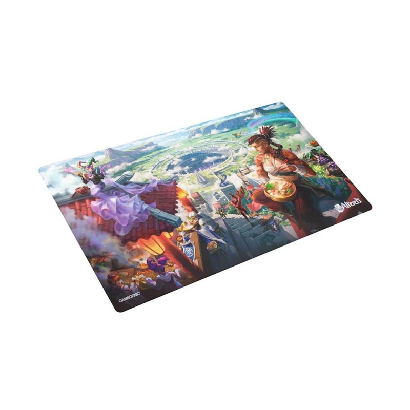 Gamegenic, Altered Prime Playmat - First Outpost 2mm Thick Natural Rubber Play Mat 24" x 14"