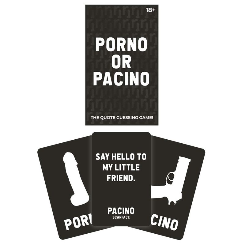 Gift Republic GR490111 Porno or Pacino The Quote Guessing Game