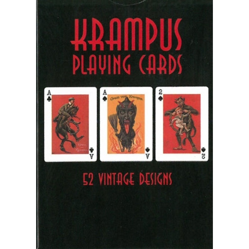 Krampus Playing Cards