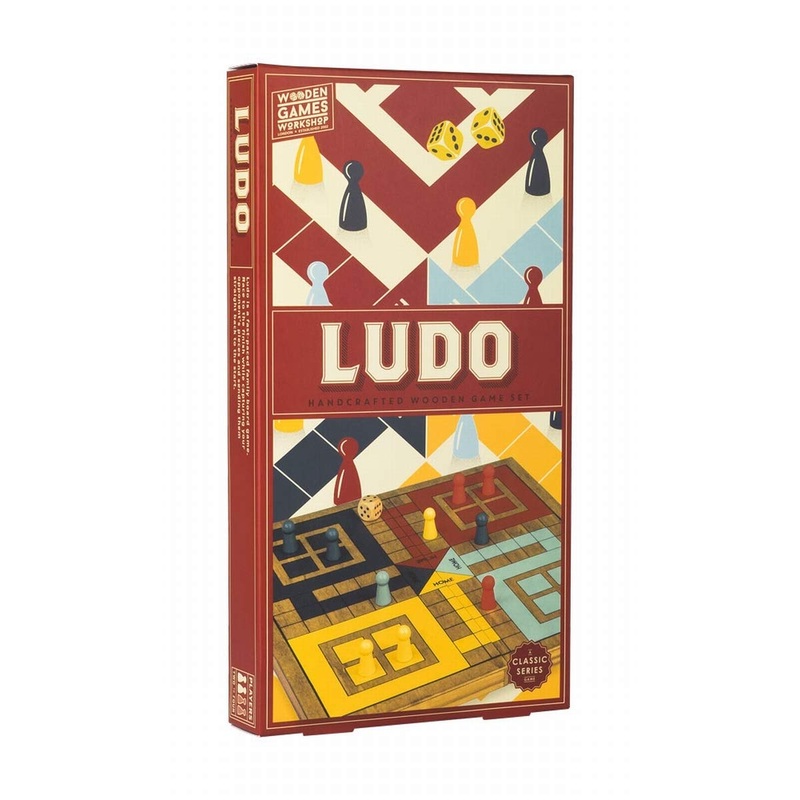 PROFESSOR PUZZL- Petits Chevaux - Ludo (Jeux DE Societe), Multicolor (WGW1671