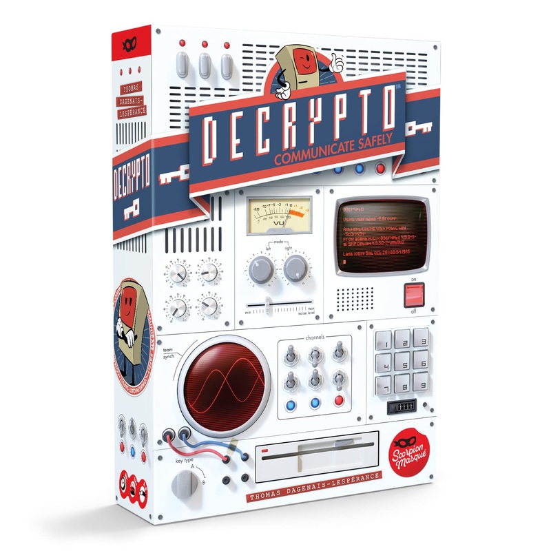 Scorpion Masqu | Decrypto Game | Board Game | Ages 12+ | 3-8 Players | 30 Minutes Playing Time