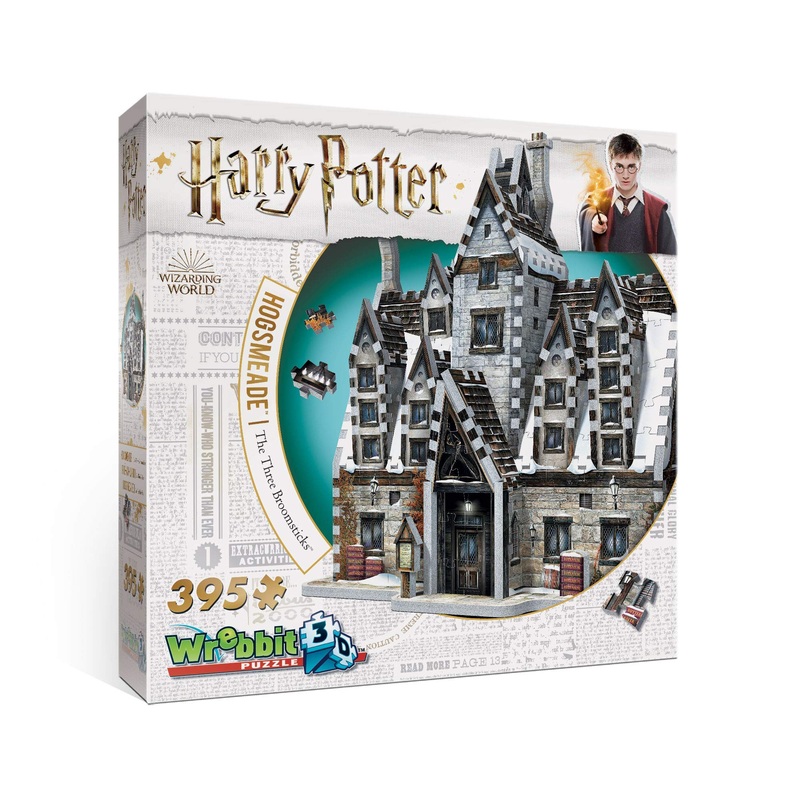 Wrebbit 3D - Puzzle 3D Harry Potter - Pr-au-Lard Les Trois Balais 395 Pices - 0665541010125