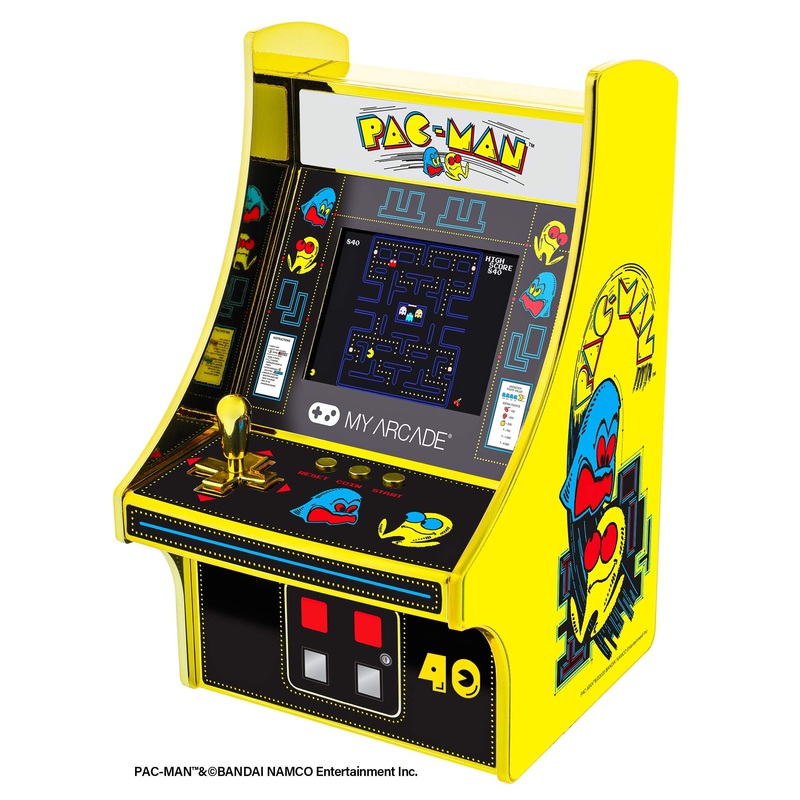 6.75" COLLECTIBLE RETRO PAC-MAN 40TH ANNIVERSARY MICRO PLAYER (PREMIUM EDITION