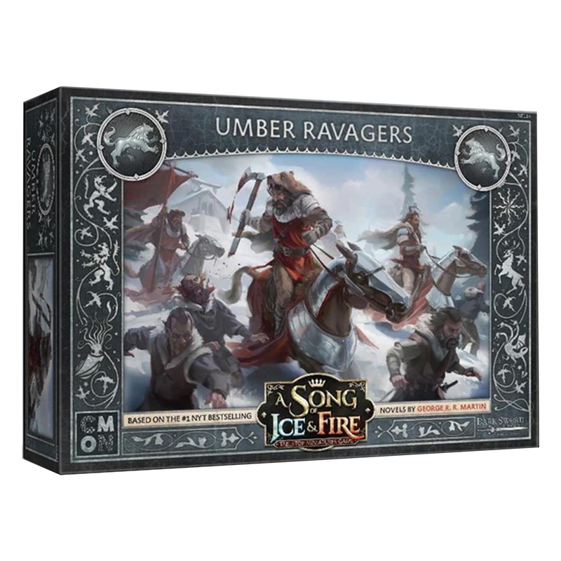 A Song of Ice and Fire Tabletop Miniatures GameHouse Umber Ravagers Unit Box  Schnelle und gnadenlose Kavallerie! Strategiespiel fr Erwachsene, ab 14 Jahren, 2+ Spieler, 4560 Minuten Spielzeit