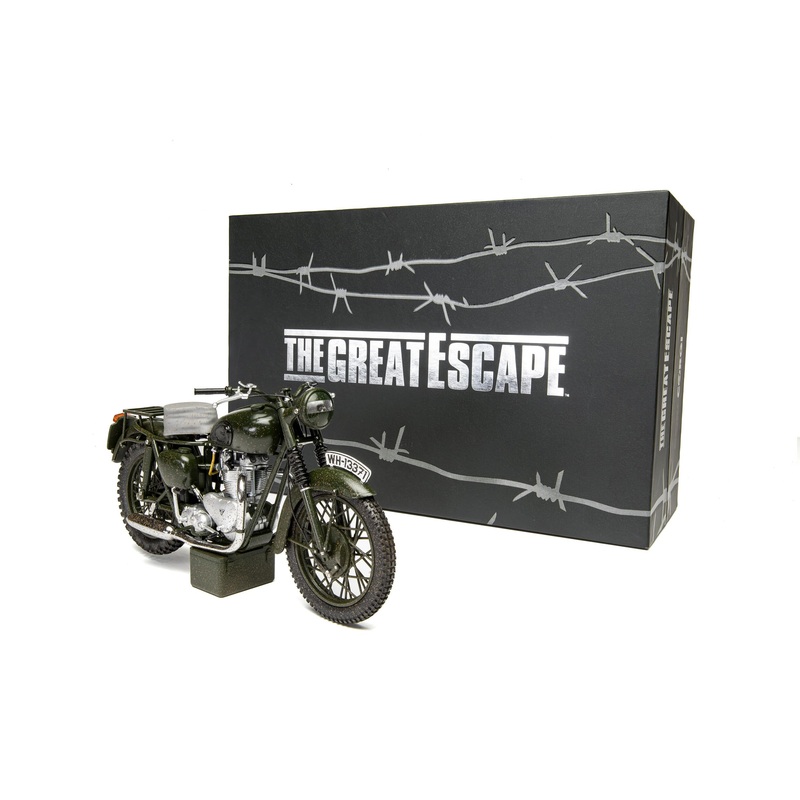 Corgi CC08501 The Great Escape - Triumph TR6 Trophy (Weathered) Classics TV and Film
