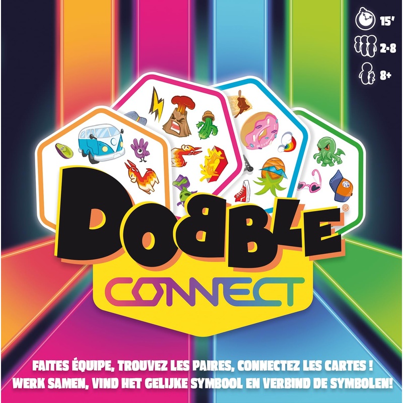 Dobble boardgame, Multicolor, One Size (ZYGOMATIC 191645