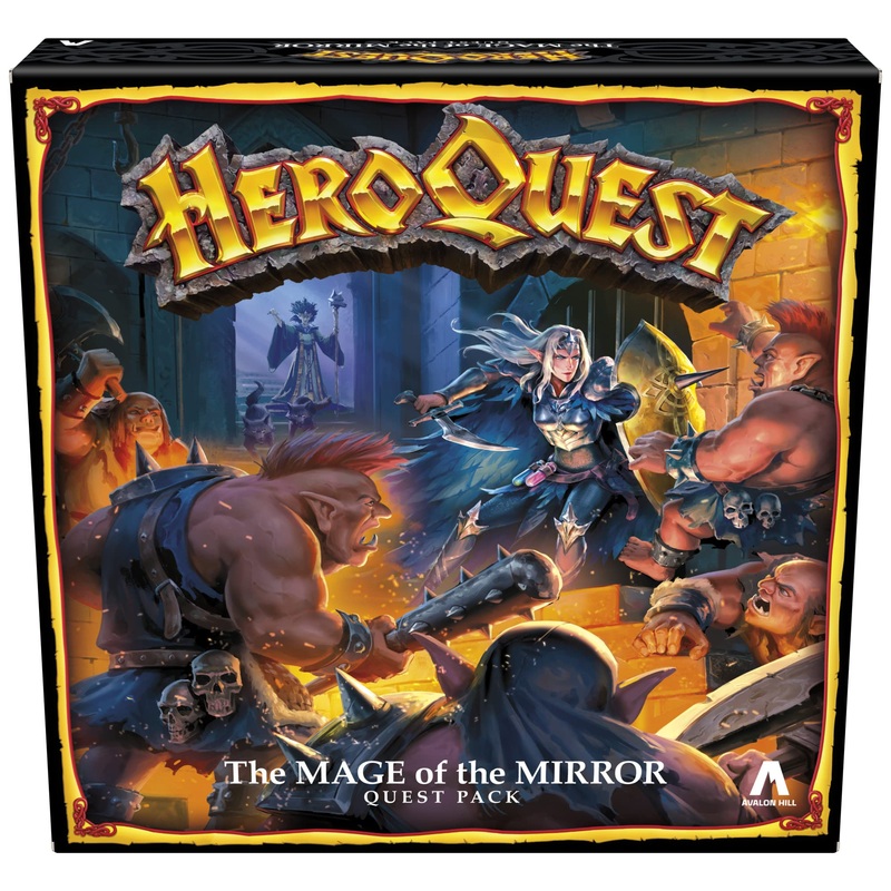 Heroquest The Mage of The Mirror Quest Pack, Juego de rol para Mayores de 14 aos, Requiere el Sistema de Juego HeroQuest para Jugar