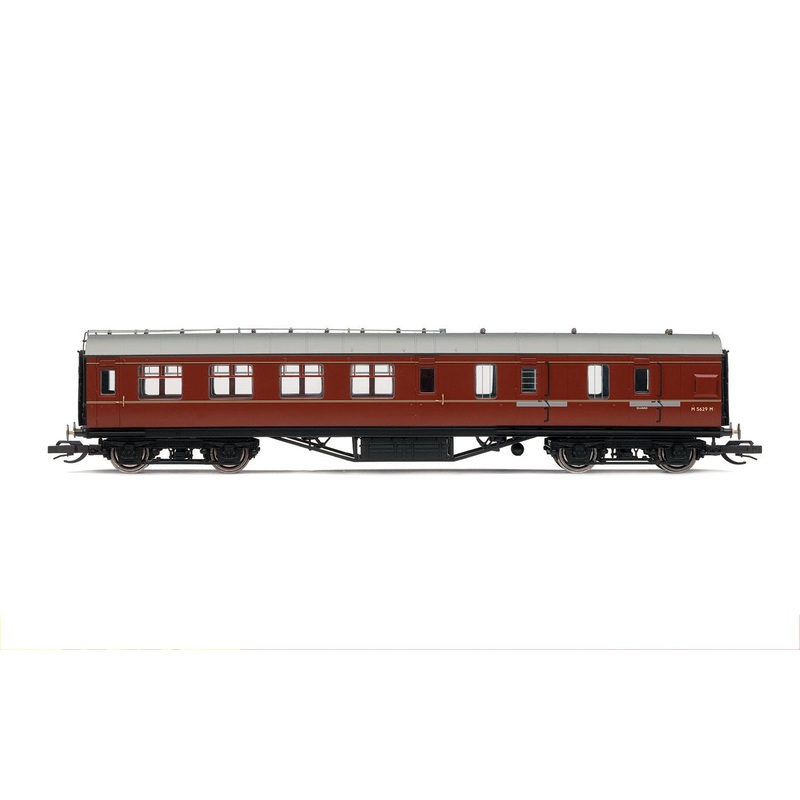 Hornby TT:120 Gauge TT4034A BR 57' Brake Third, M5629M  Matriel Roulant Era 5  Voitures pour modlisme ferroviaire