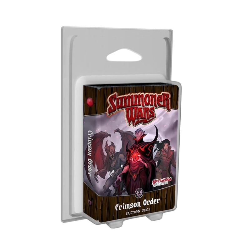 Plaid Hat Games | Summoner Wars 2nd Edition - Crimson Order | Dueling Card Game | Ages 9+ | 2 Players | 45-60 Minutes Playing Time