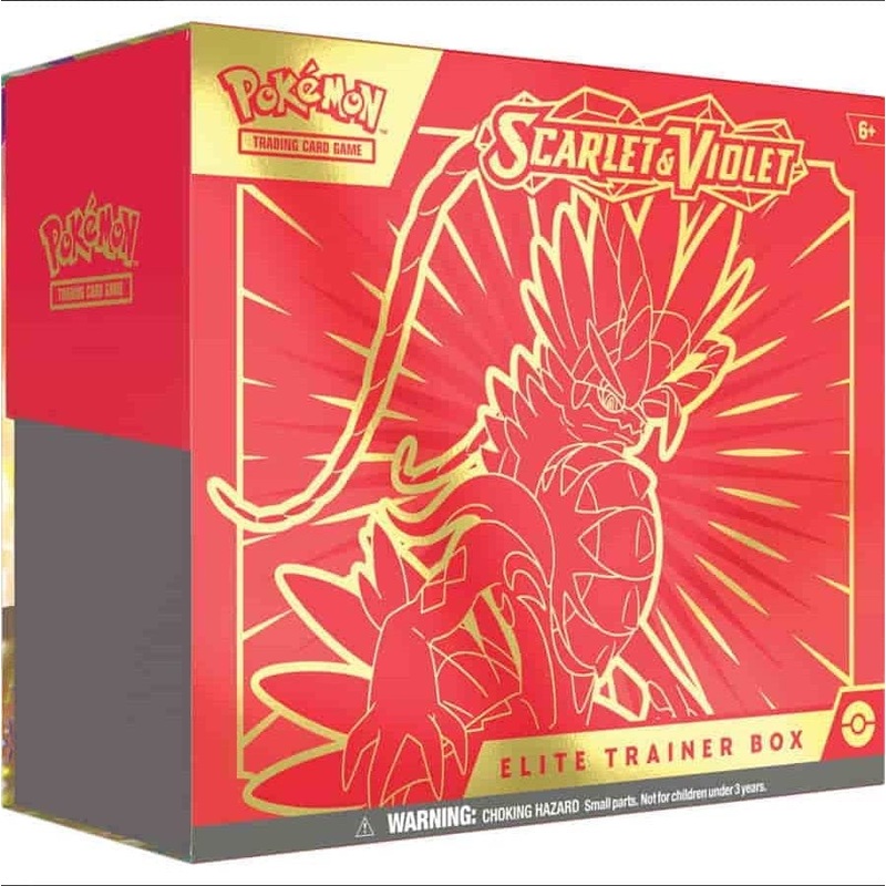 Pokmon 184-85341 Scarlet & Violet Elite Trainer Box