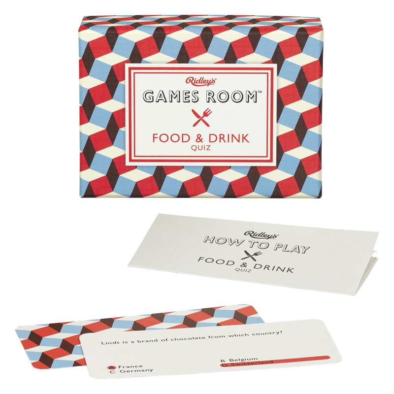 Ridley's Games | Games Room Food and Drink | Trivia Quiz