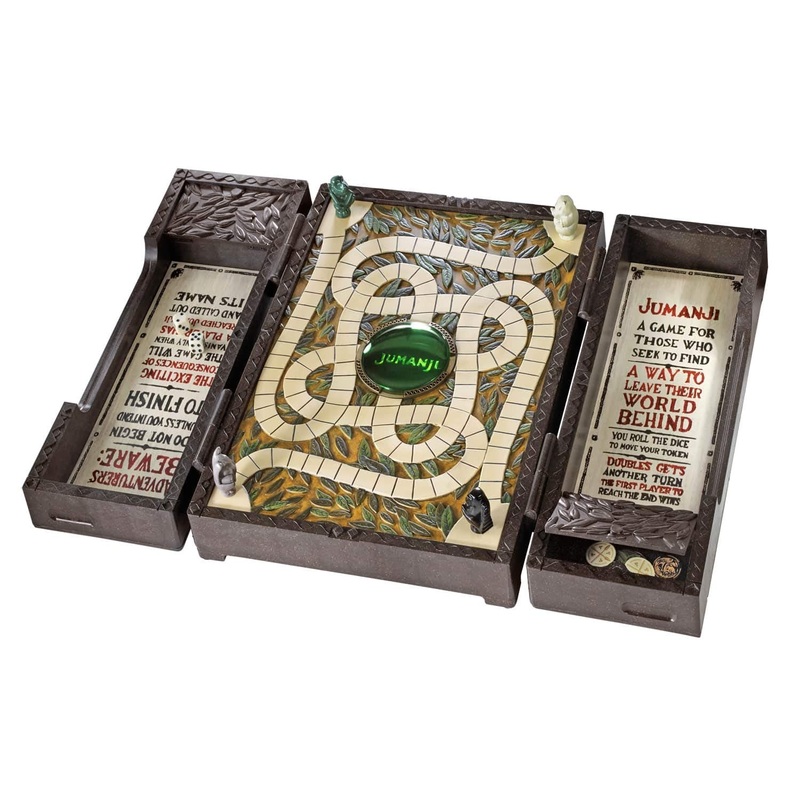 The Noble Collection- Jumanji Replica Scale 1:1 41 Cm Juegos DE Mesa, Multicolor (849421005856