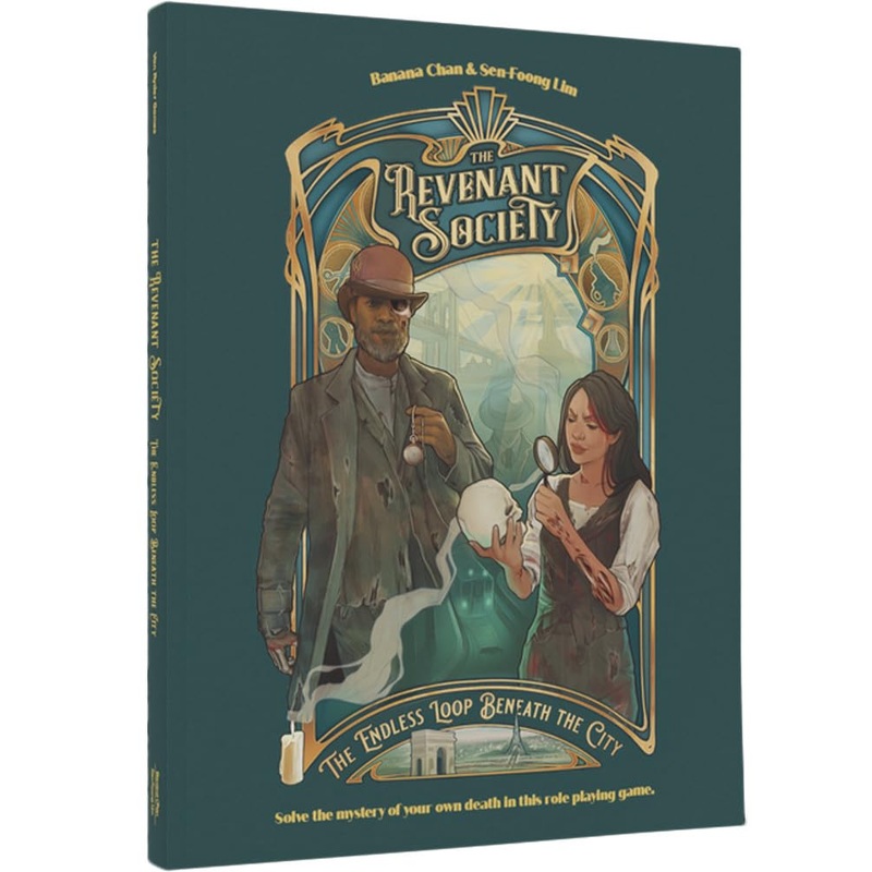 The Revenant Society: Core Book - 3-5 Player RPG Tabletop PbtA Game - 120-240 Minutes of Gameplay - DND Style Game Master Guidebook - Ages 14+ - English Version - by Van Ryder Games
