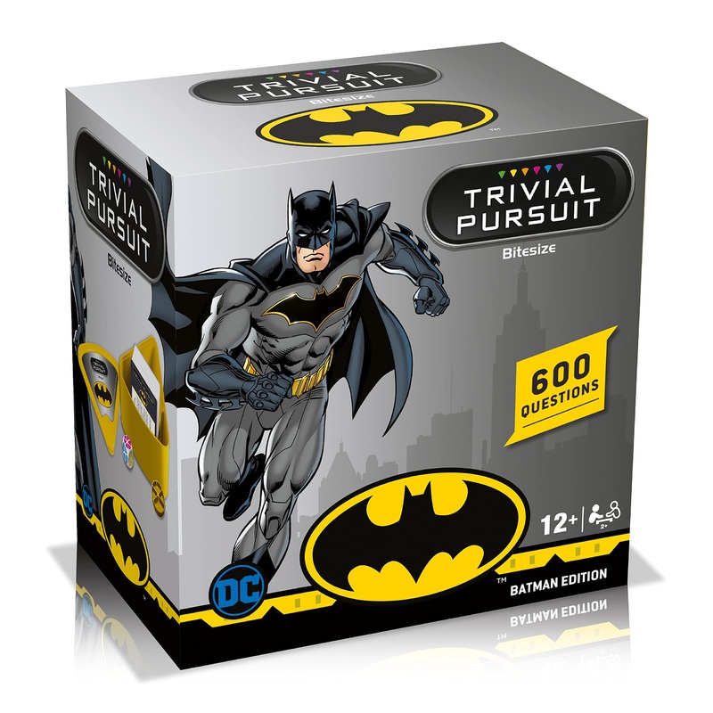 Winning Moves Batman Trivial Pursuit Bite Size  DC Comics  Gelb (WM01359-EN1-6