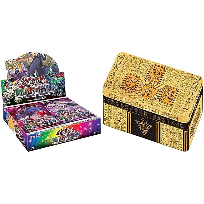 YU-GI-OH! Battles Of Legend: Crystal Revenge (BLCR) & 2022 Tin Of The Pharaoh's Gods, (MP22