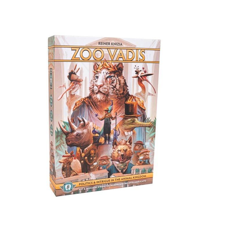 Zoo Vadis Board Game - Standard Edition - Bitewing Games - Negotiaition Game - 3 to 7 Players - 30 Minute Play Time