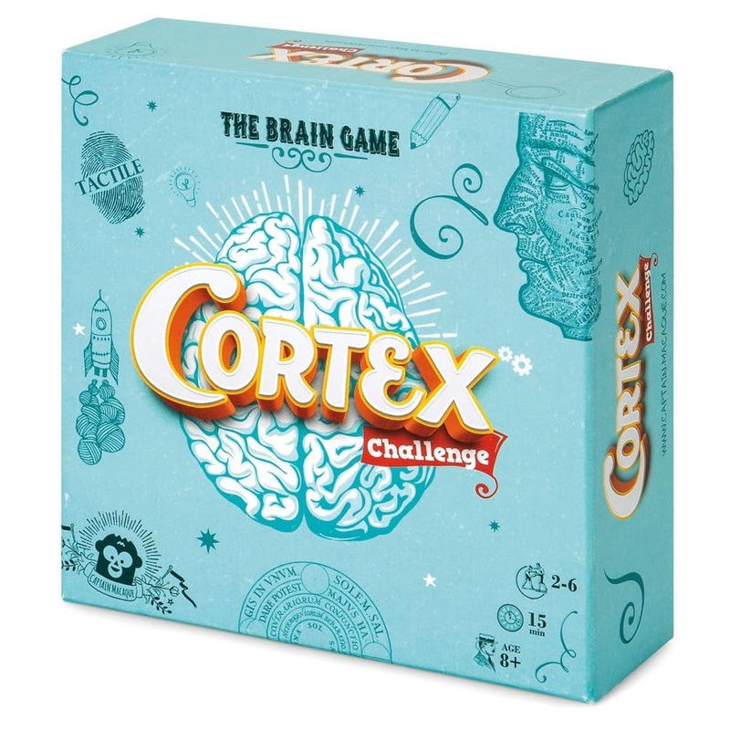 Zygomatic | Cortex Challenge | Card Game | Ages 8+ | 2-6 Players | 15 Minutes Playing Time