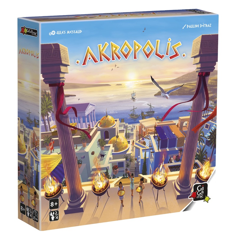 Akropolis - Strategy Tile Laying Board Game - Ages 8 +