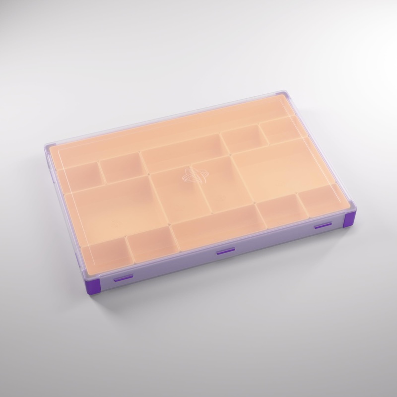 Gamegenic | Token Silo XL Purple/Orange | Accesorio de Juego | La Solucin Guardar Las Fichas De Tus Juegos De Mesa