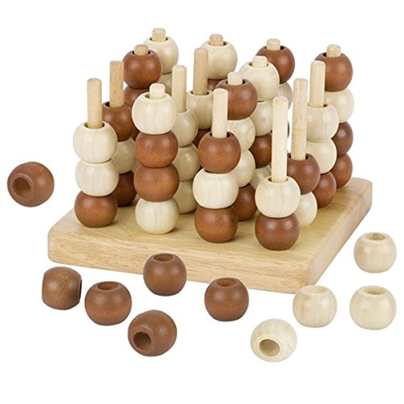 GOKI- Juegos de accin y reflejosJuegos educativosGOKITic TAC Toe en 3D, Multicolor (1