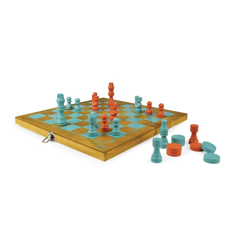 Legami - 2-in-1 Chess & Checker, 2 Players